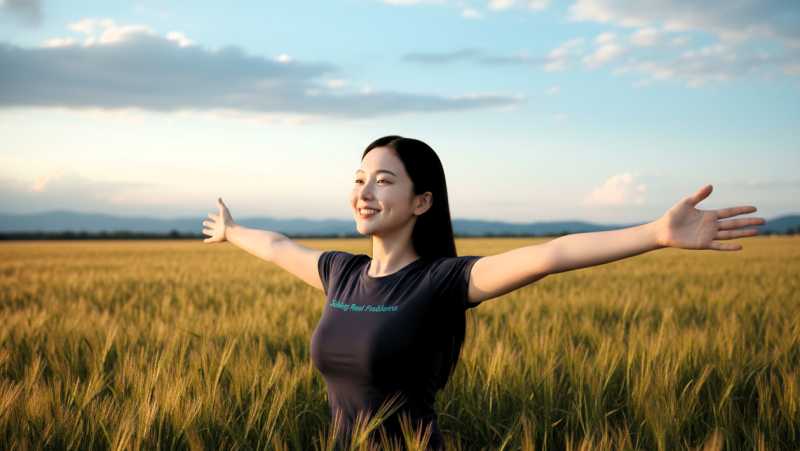 Woman having Freedom